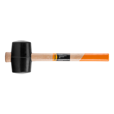 Киянка резиновая, 680 г, черная резина, деревянная рукоятка Sparta по ценам производителя в Воронеже с доставкой по всей России