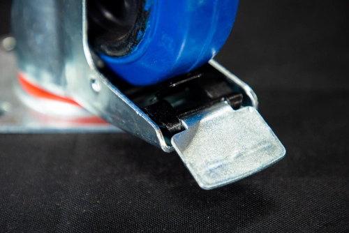 Колесо поворотное резина SRCLb 55 125 мм с тормозом (F) по ценам производителя в Воронеже с доставкой по всей России