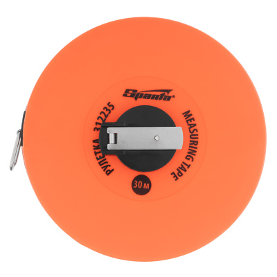 Рулетка геодезическая, 30 м х 12,5 мм, лента ПВХ, закрытый круглый корпус Sparta по ценам производителя в Воронеже с доставкой по всей России