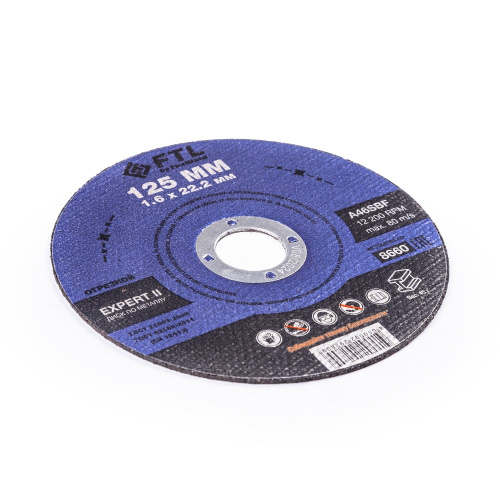 Круг отрезной по металлу FTL Expert II 125 х 1,6 х 22,2 мм A46SBF по ценам производителя в Воронеже с доставкой по всей России