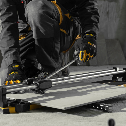 Плиткорез 800х14мм, цельнометал. напр., каретка на подш., стальная станина, рукоятка-пенал Denzel по ценам производителя в Воронеже с доставкой по всей России