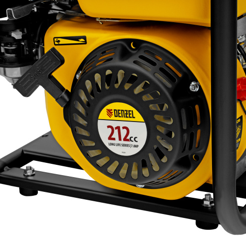 Мотопомпа бензиновая для чистой воды PX-50, 7 л.с, 2", 600 л/мин, глубина 8 м, напор 30 м Denzel по ценам производителя в Воронеже с доставкой по всей России