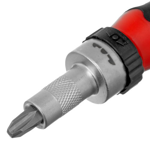 Отвертка реверсивная с набором бит и насадок торцевых, CrV, 1/4, 16 шт Matrix по ценам производителя в Воронеже с доставкой по всей России