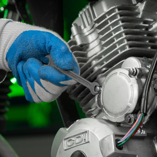 Набор ключей рожковых, 6 - 32 мм, 10 шт., CrV, фосфатированные Сибртех по ценам производителя в Воронеже с доставкой по всей России