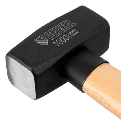 Кувалда, 1000 г, кованая головка, буковая рукоятка Denzel по ценам производителя в Воронеже с доставкой по всей России