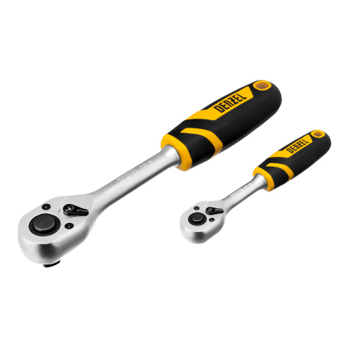 Набор инструментов, 1/2", 1/4", CrV, S2, пластиковый кейс, 109 предметов Denzel по ценам производителя в Воронеже с доставкой по всей России