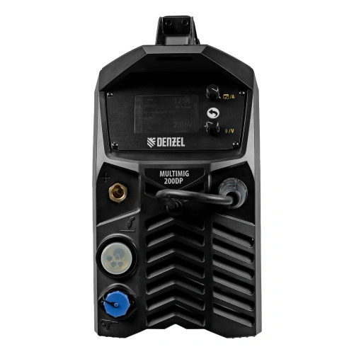 Аппарат инвертор. полуавтомат. сварки MultiMIG-200DP Synergy Double Pulse, 200 А, ПВ 80% Denzel по ценам производителя в Воронеже с доставкой по всей России