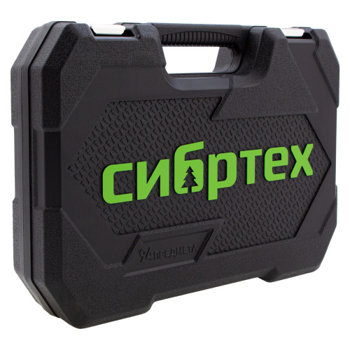 Набор инструментов 108 предметов, CrV, 1/2", 1/4" Сибртех по ценам производителя в Воронеже с доставкой по всей России