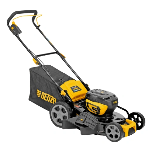 Газонокосилка аккумуляторная бесщет. DLM-460, 460 мм, травосб. 65 л., Li-Ion, 40 В Denzel по ценам производителя в Воронеже с доставкой по всей России