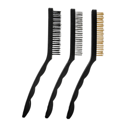 Набор щеток, 3 шт, металлические с пластмассовой ручкой, большие Matrix по ценам производителя в Воронеже с доставкой по всей России