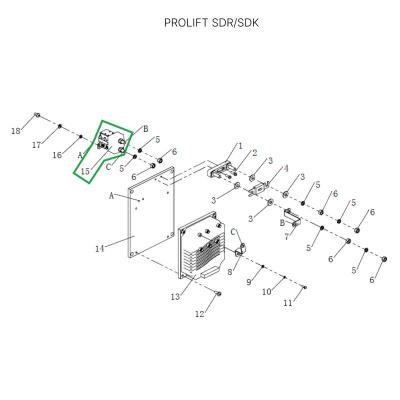 Контактор питания контроллера для штабелеров SDR/SDK 1,5-1,6 т, для тележек SK20 по ценам производителя в Воронеже с доставкой по всей России