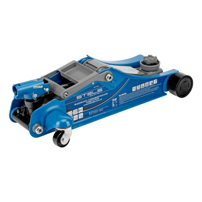 Домкрат гидравлический подкатной, поворотная рукоятка, 2 т, Low Profile, 100-350 мм Stels купить в Москве с доставкой по всей России | ProtosMarket.ru