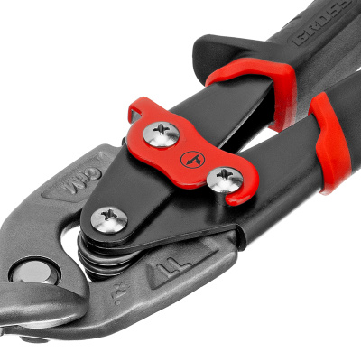 Ножницы по металлу "Piranha", 270 мм, прямой и левый проходной рез, сталь СrMo, двухкомпонентные рукоятки Gross по ценам производителя в Воронеже с доставкой по всей России