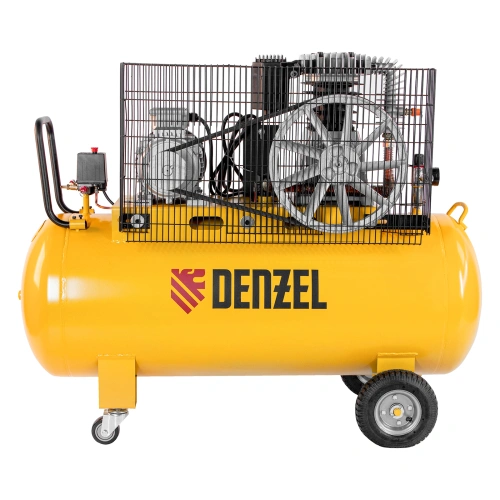 Компрессор воздушный, ременный привод BCI4000-T/200, 4.0 кВт, 200 литров, 690 л/мин Denzel по ценам производителя в Воронеже с доставкой по всей России