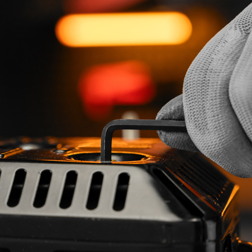 Набор ключей имбусовых HEX, 1.5-10 мм, CrV, 10 шт, оксидированные, на кольце Sparta по ценам производителя в Воронеже с доставкой по всей России