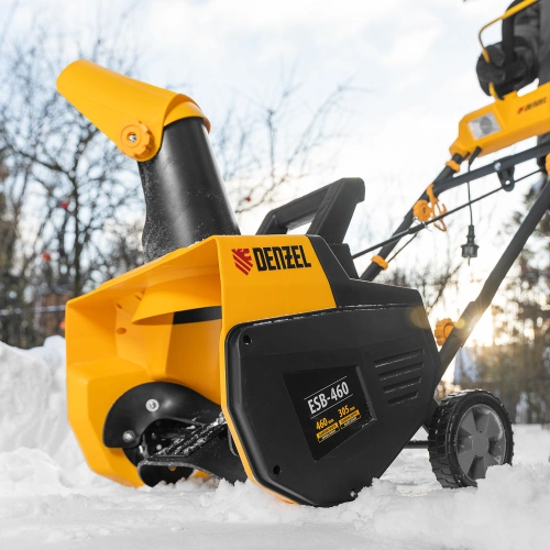 Электрическая снегоуборочная машина ESB-460, 2 кВт Denzel по ценам производителя в Воронеже с доставкой по всей России