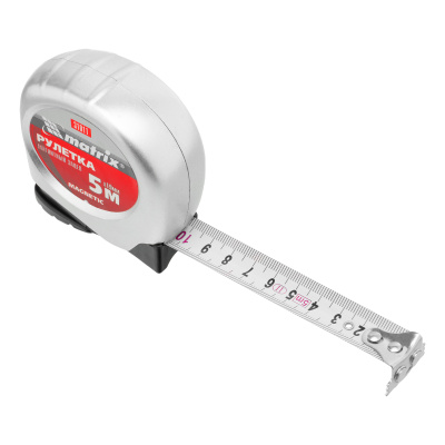 Рулетка Magnetic,5 м х 19 мм,магнитный зацеп Matrix по ценам производителя в Воронеже с доставкой по всей России
