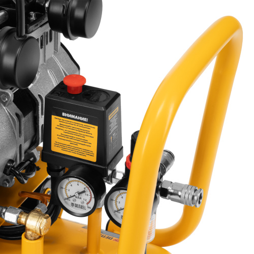 Компрессор безмасляный, малошумный DLS 2200/50, 2200 Вт, 2x1100, 50 л, 380 л/мин Denzel по ценам производителя в Воронеже с доставкой по всей России