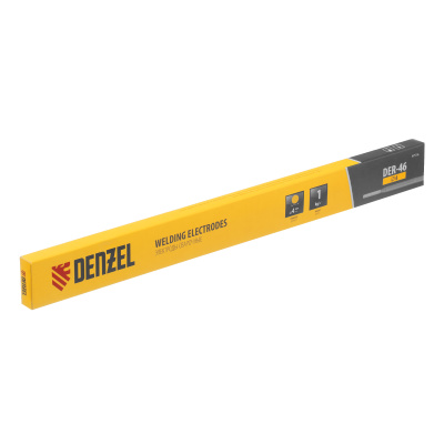 Электроды DER-46, диам. 4 мм, 1 кг, рутиловое покрытие Denzel по ценам производителя в Воронеже с доставкой по всей России