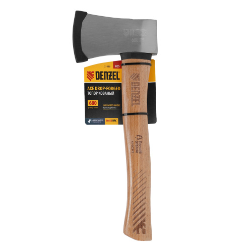 Топор кованый, 680 г, американский тип, буковая рукоятка, 360мм, EFP Denzel по ценам производителя в Воронеже с доставкой по всей России