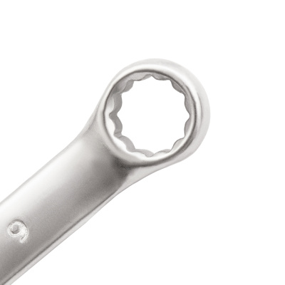 Ключ комбинированный, 9 мм, CrV, матовый хром Matrix по ценам производителя в Воронеже с доставкой по всей России