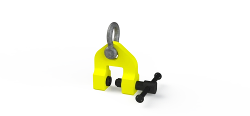 Захват струбцинный вертикальный ZSV (г/п 1,5 т, лист 0-35мм) по ценам производителя в Воронеже с доставкой по всей России