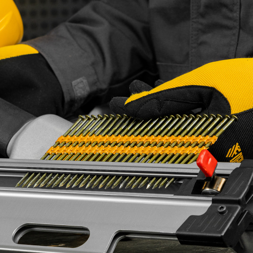 Гвозди для пнев. нейлера (крашен.) длина - 90 мм, диам. - 3,05 мм, 2000 шт. Denzel по ценам производителя в Воронеже с доставкой по всей России