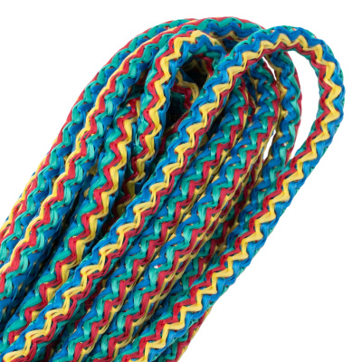 Шнур вязаный полипропиленовый с серд."Радуга", 8 мм, L 20 м, Сибртех по ценам производителя в Воронеже с доставкой по всей России