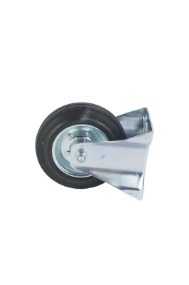 Колесо неповоротное усиленное резина FRC 63 160 мм по ценам производителя в Воронеже с доставкой по всей России