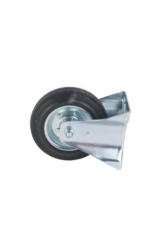 Колесо неповоротное усиленное резина FRC 63 160 мм по ценам производителя в Воронеже с доставкой по всей России