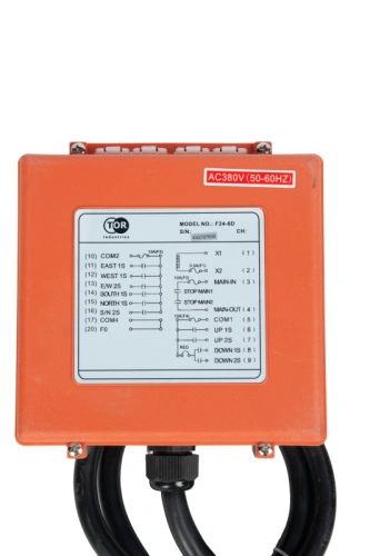 Комплект радиоуправления TOR F24-6D (380В, 6 кнопок, двухскоростной) по ценам производителя в Воронеже с доставкой по всей России