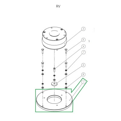 Электромагнитный тормоз для ричтрака RV (24V) по ценам производителя в Воронеже с доставкой по всей России