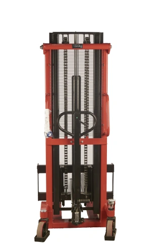 Штабелер гидравлический 1,5 т 2,5 м TOR CTY-EH с раздвижными вилами по ценам производителя в Воронеже с доставкой по всей России