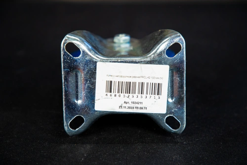 Колесо неповоротное резина FRCL 42 100 мм (N) по ценам производителя в Воронеже с доставкой по всей России