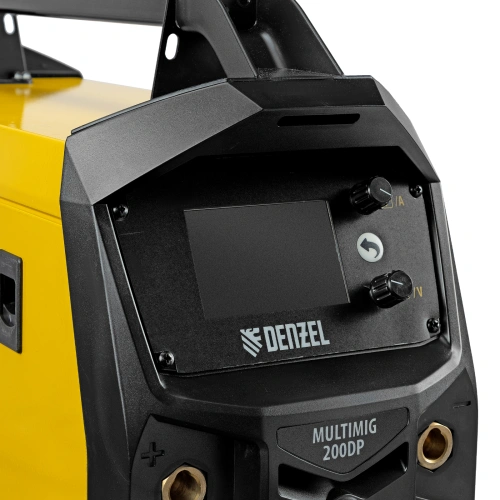 Аппарат инвертор. полуавтомат. сварки MultiMIG-200DP Synergy Double Pulse, 200 А, ПВ 80% Denzel по ценам производителя в Воронеже с доставкой по всей России