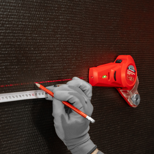 Лазерный уровень с приспособлением для сверления и пылесборником Matrix по ценам производителя в Воронеже с доставкой по всей России