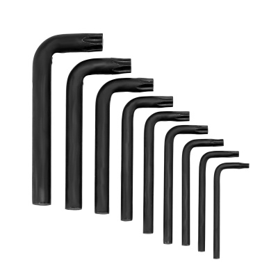 Набор ключей имбусовых Torx 9 шт: T10, 15, 20, 25, 27, 30, 40, 45, 50, оксидированные, на кольце Sparta по ценам производителя в Воронеже с доставкой по всей России