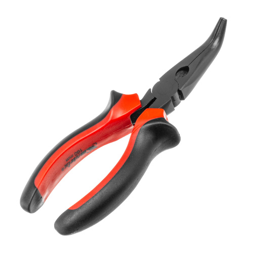 Длинногубцы изогнутые Black Nickel, 160 мм, двухкомпонентные рукоятки Matrix по ценам производителя в Воронеже с доставкой по всей России