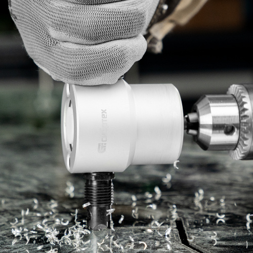 Насадка на дрель для резки листового металла до 1.8 мм Сибртех по ценам производителя в Воронеже с доставкой по всей России