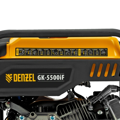 Генератор инверторный GK-5500iF, 5,5 кВт, 230 В, ручной старт DENZEL по ценам производителя в Воронеже с доставкой по всей России