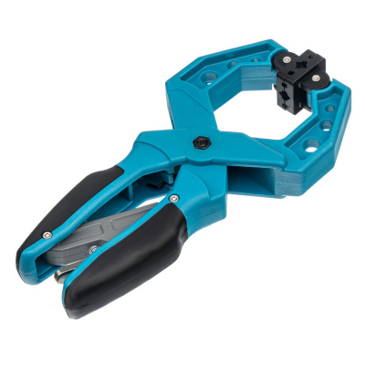 Струбцина клещеобразная 2-1/4, пластиковый корпус, храповой механизм жесткой фиксации, 58 мм Gross по ценам производителя в Воронеже с доставкой по всей России