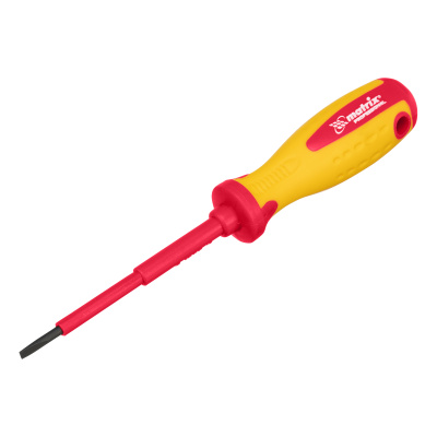Отвертка Insulated, SL3 x 80 мм, CrMo, до 1000 В, двухкомпонентная рукоятка Matrix Professional по ценам производителя в Воронеже с доставкой по всей России