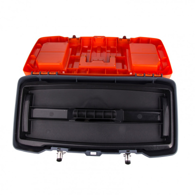 Ящик для инструмента с металлическими замками 22", 28 х 23 см, 5 х 56 см Stels по ценам производителя в Воронеже с доставкой по всей России