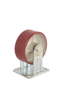 Колесо большегрузное неповоротное FCp 54 125 мм полиуретановое (N) по ценам производителя в Воронеже с доставкой по всей России