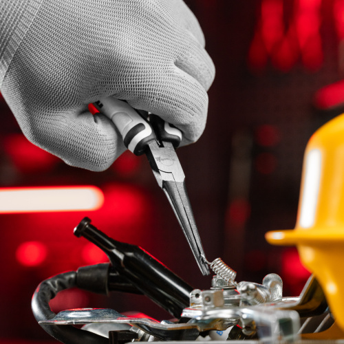 Длинногубцы Mini удлиненные, 150 мм, авторазжим, Pro Matrix по ценам производителя в Воронеже с доставкой по всей России