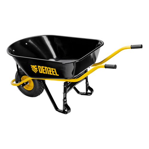 Тачка строительная, усиленная, объем 130 л, 230 кг, колесо 15х6.00-6 Denzel по ценам производителя в Воронеже с доставкой по всей России