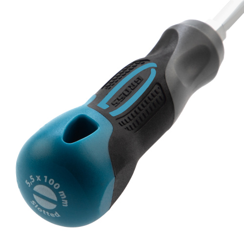 Отвертка SL5.5 x 100 мм, S2, трехкомпонентная рукоятка Gross по ценам производителя в Воронеже с доставкой по всей России