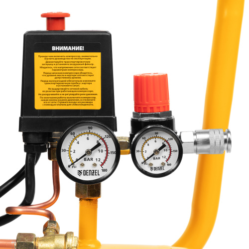 Компрессор воздушный DK1800/50, Х-PRO 1.8 кВт, 280л/мин, 50л Denzel по ценам производителя в Воронеже с доставкой по всей России