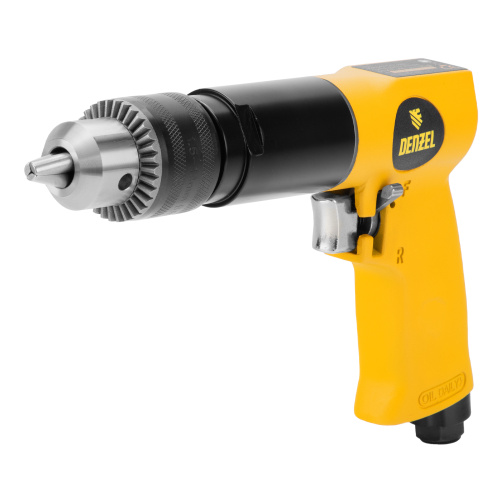 Пневматическая дрель PD500, 500 об/мин, 114 л/мин, 13 мм Denzel по ценам производителя в Воронеже с доставкой по всей России