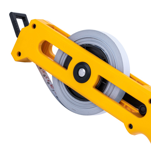 Рулетка геодезическая 20 м х 13 мм, открытый корпус, металлическая лента Denzel по ценам производителя в Воронеже с доставкой по всей России